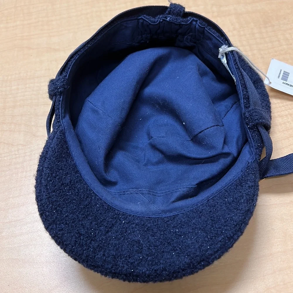 Hat Attack luxe yacht navy cap, NWT‎